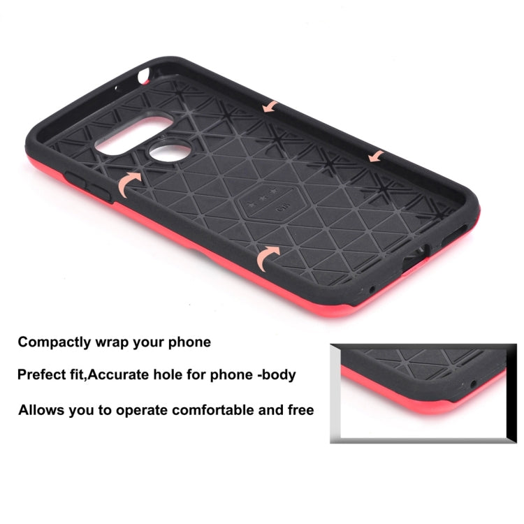 For LG G5 Dream Network Dropproof Protective Back Cover Case with Card Slots