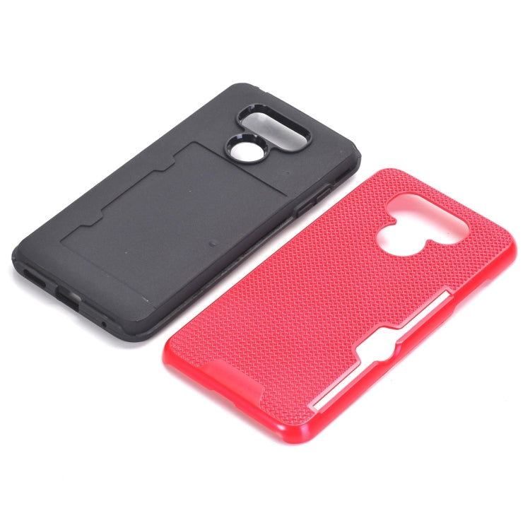 For LG G5 Dream Network Dropproof Protective Back Cover Case with Card Slots