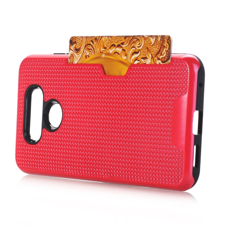 For LG G5 Dream Network Dropproof Protective Back Cover Case with Card Slots