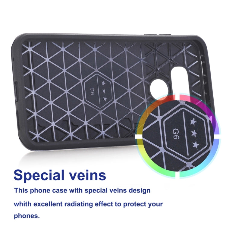 For LG G6 Dream Network Dropproof Protective Back Cover Case with Card Slots