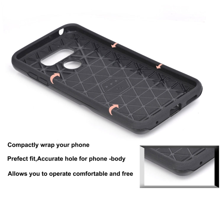For LG G6 Dream Network Dropproof Protective Back Cover Case with Card Slots
