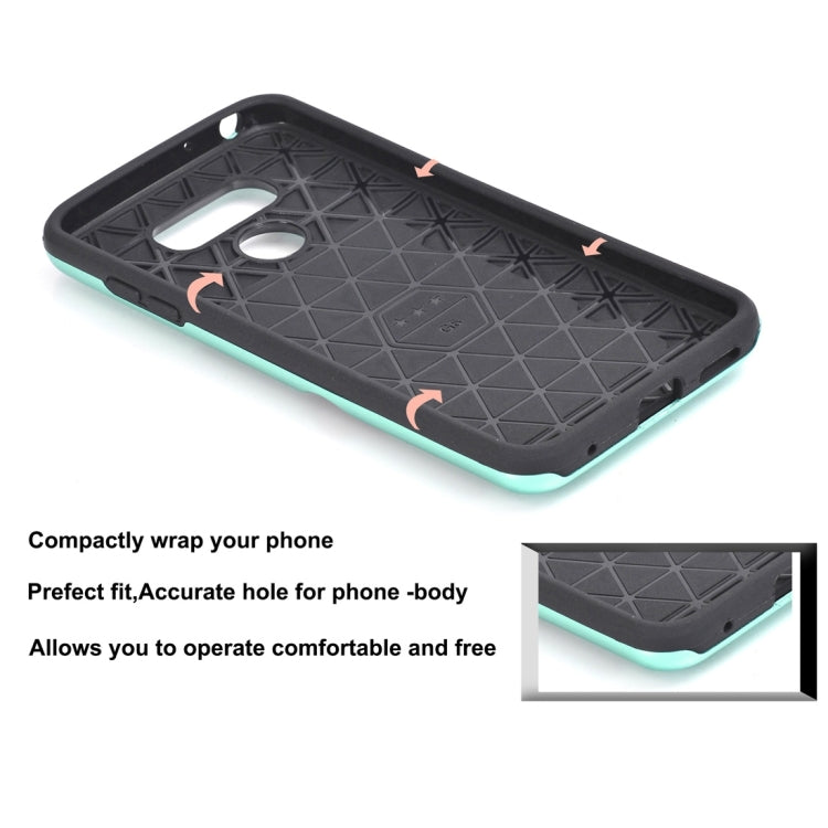 For LG G6 Dream Network Dropproof Protective Back Cover Case with Card Slots