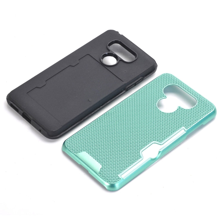 For LG G6 Dream Network Dropproof Protective Back Cover Case with Card Slots