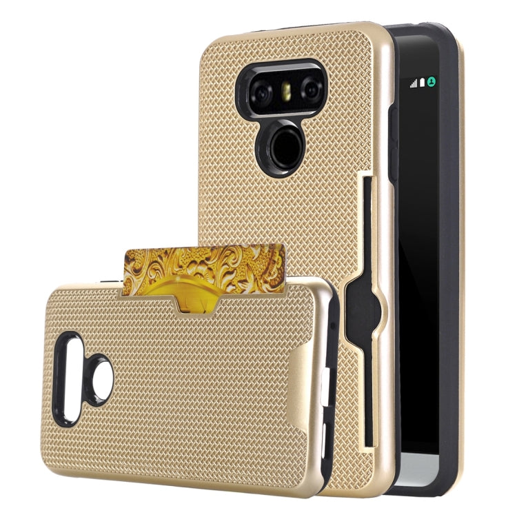 For LG G6 Dream Network Dropproof Protective Back Cover Case with Card Slots