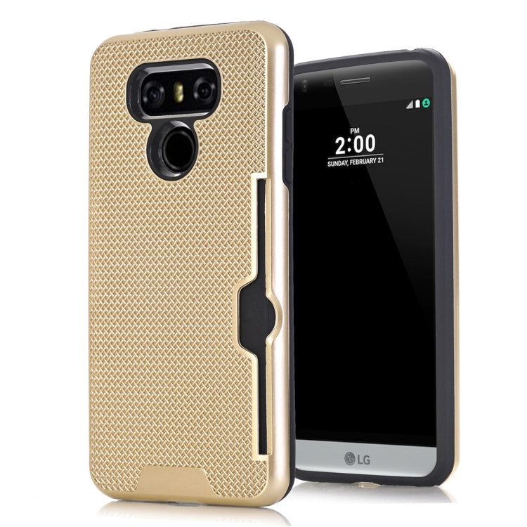 For LG G6 Dream Network Dropproof Protective Back Cover Case with Card Slots