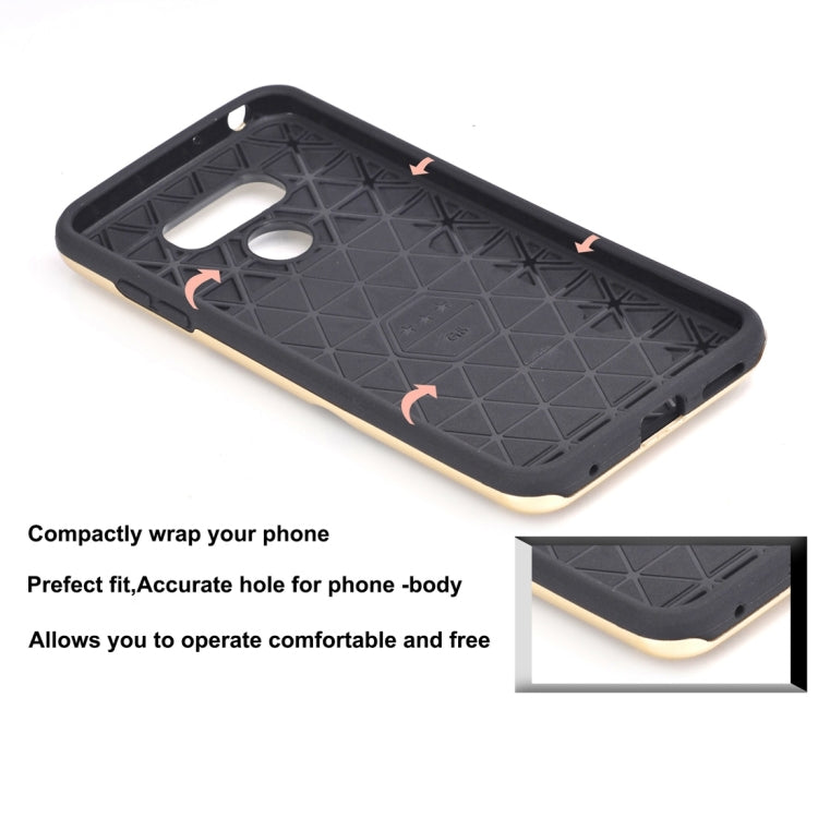 For LG G6 Dream Network Dropproof Protective Back Cover Case with Card Slots