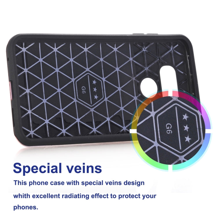 For LG G6 Dream Network Dropproof Protective Back Cover Case with Card Slots