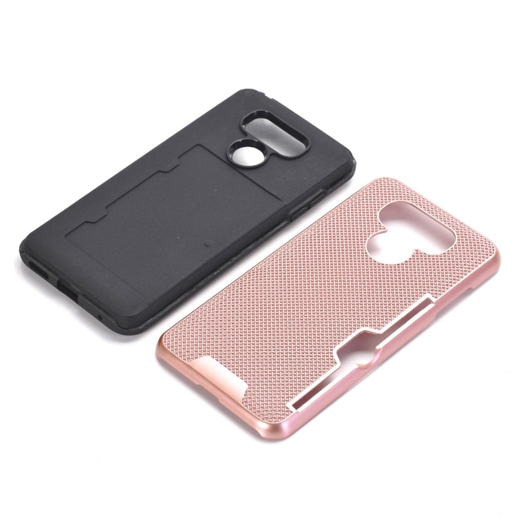 For LG G6 Dream Network Dropproof Protective Back Cover Case with Card Slots