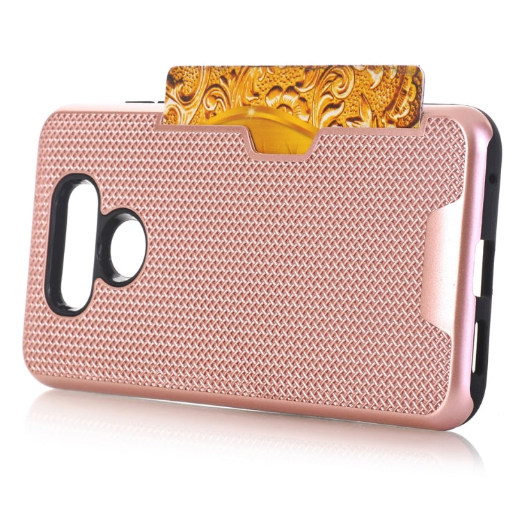For LG G6 Dream Network Dropproof Protective Back Cover Case with Card Slots