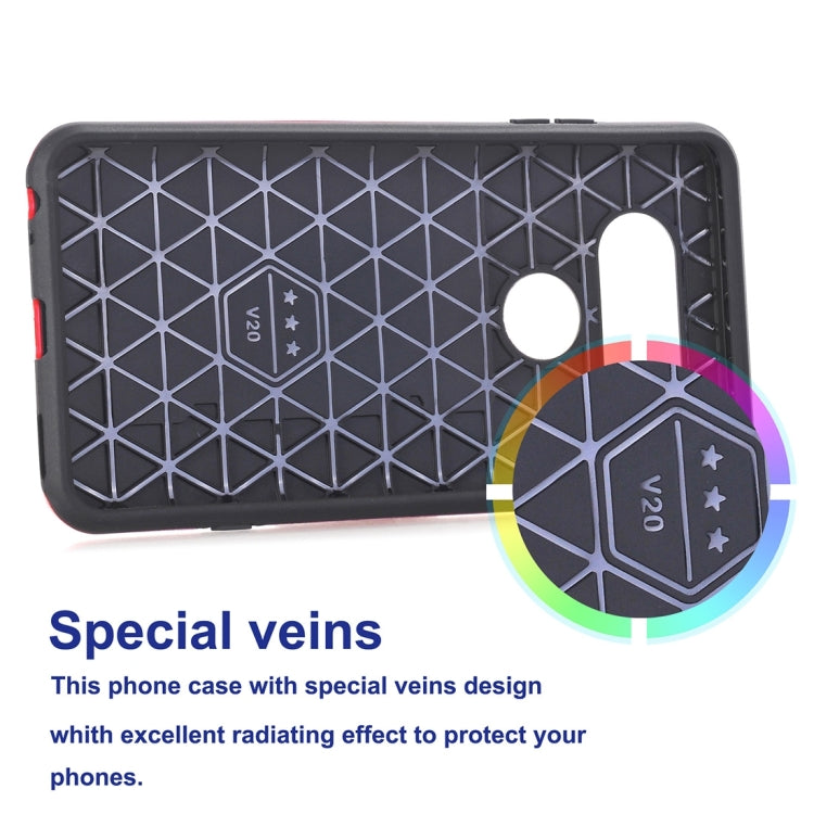 For LG V20 Dream Network Dropproof Protective Back Cover Case with Card Slots