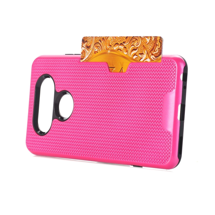 For LG V20 Dream Network Dropproof Protective Back Cover Case with Card Slots