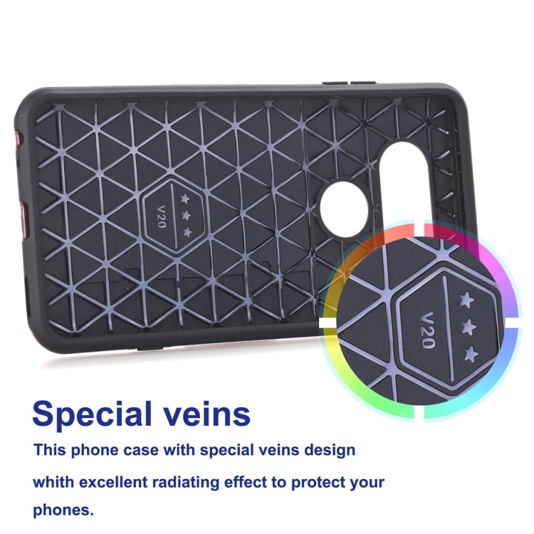 For LG V20 Dream Network Dropproof Protective Back Cover Case with Card Slots