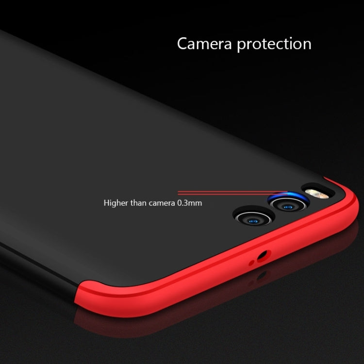 GKK for  Xiaomi Mi 6 PC Three - paragraph Shield 360 Degrees Full Coverage Protective Case Back Cover
