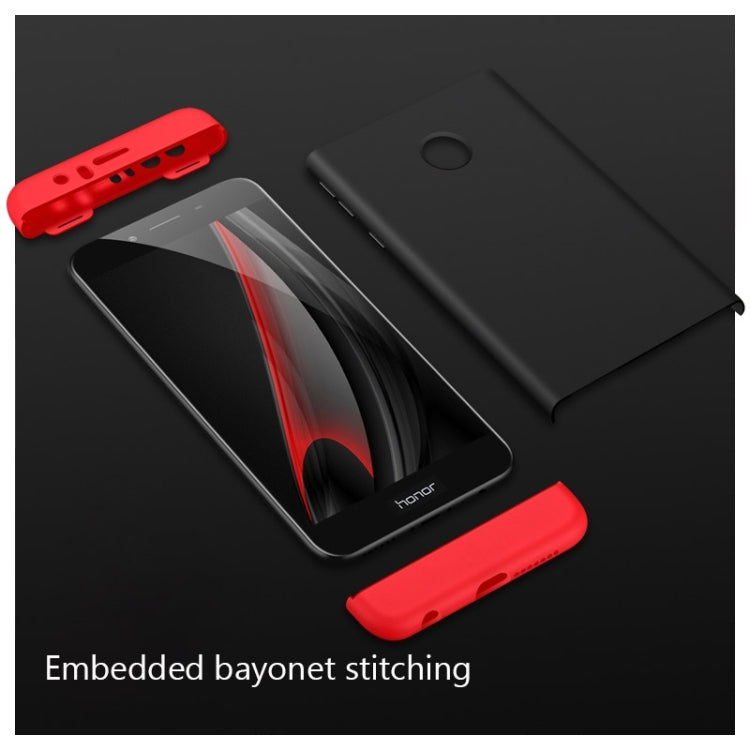 GKK for  Huawei Honor 8 PC Three - paragraph Shield 360 Degrees Full Coverage Protective Case Back Cover