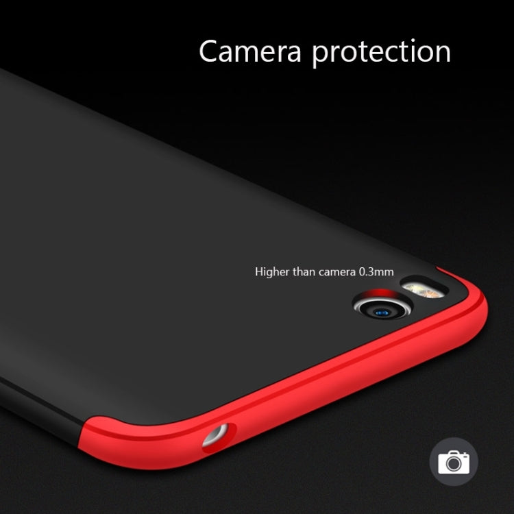 GKK for  Xiaomi Mi 5s PC Three - paragraph Shield 360 Degrees Full Coverage Protective Case Back Cover