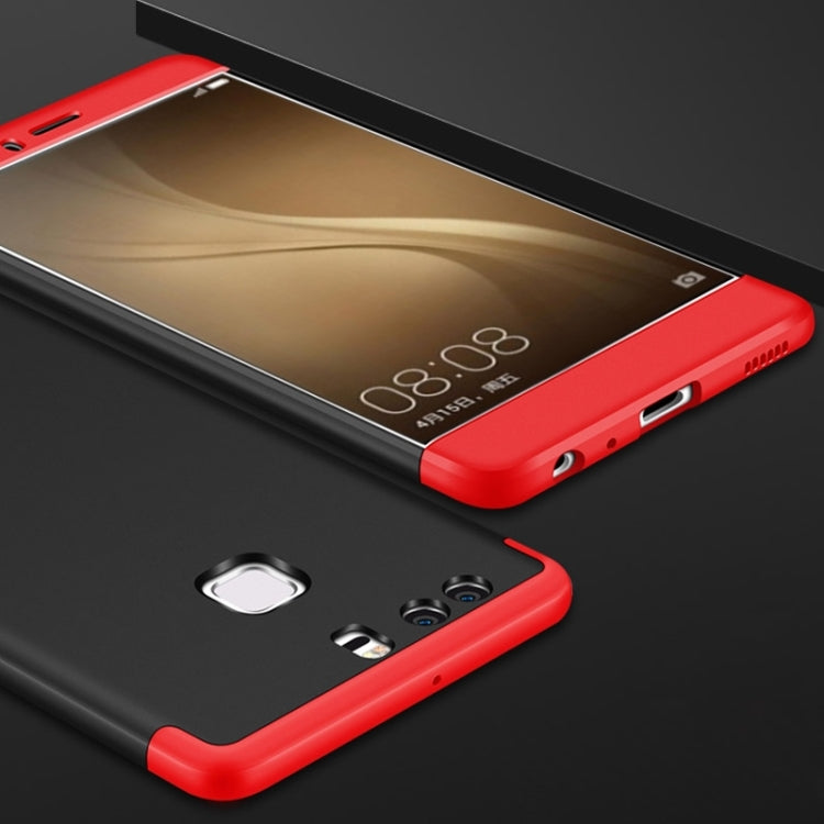 GKK for  Huawei P9 PC Three - paragraph Shield 360 Degrees Full Coverage Protective Case Back Cover