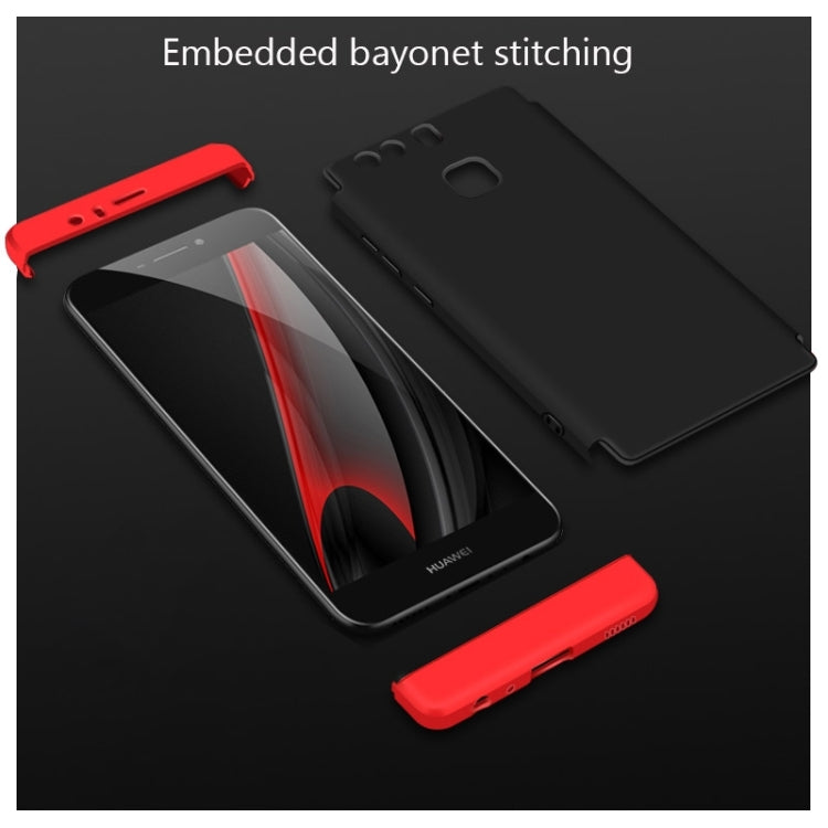 GKK for  Huawei P9 PC Three - paragraph Shield 360 Degrees Full Coverage Protective Case Back Cover