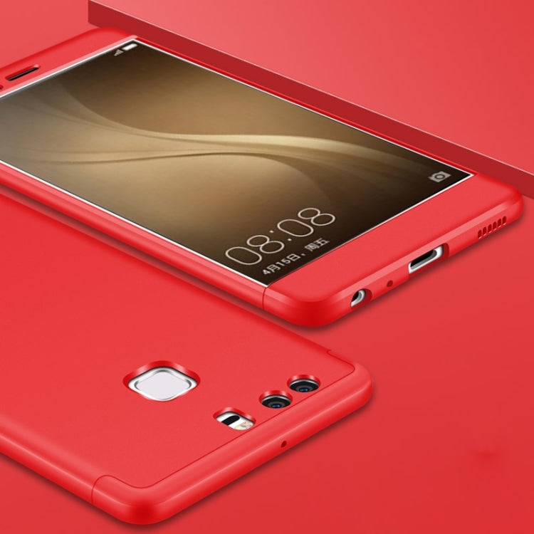 GKK for  Huawei P9 PC Three - paragraph Shield 360 Degrees Full Coverage Protective Case Back Cover