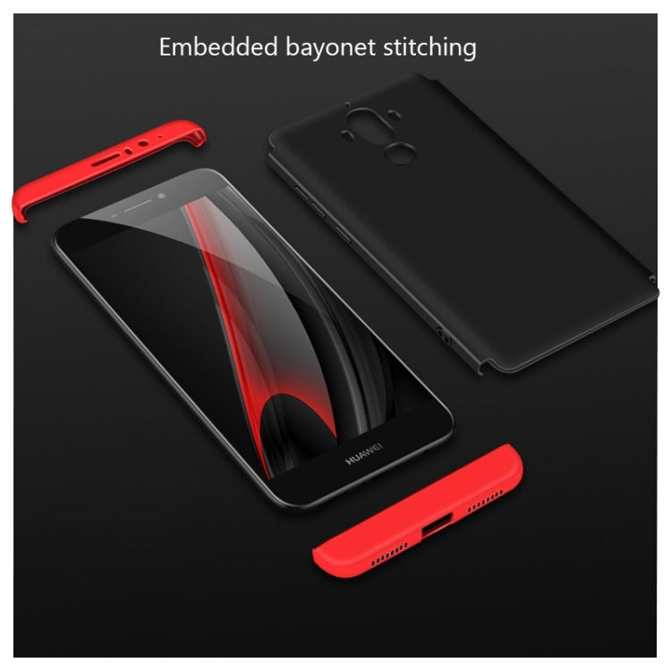 GKK for  Huawei Mate 9 PC Three - paragraph Shield 360 Degrees Full Coverage Protective Case Back Cover
