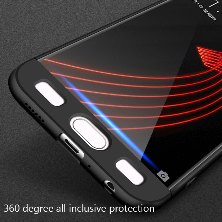 GKK For OPPO  R11 PC Three - paragraph Shield 360 Degrees Full Coverage Protective Case Back Cover