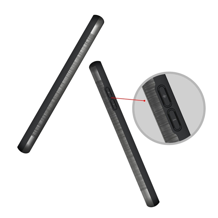 For LG G6 Brushed Texture Separable PC + TPU Protective Combination Back Case with Holder & Card Slot