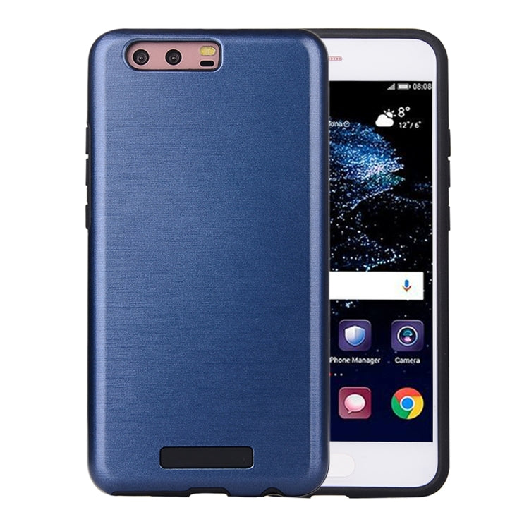 For Huawei  P10 Plus Metal Brushed Texture Protective Back Case