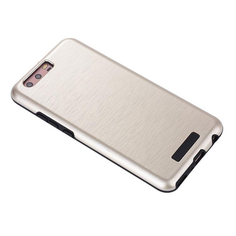 For Huawei  P10 Plus Metal Brushed Texture Protective Back Case