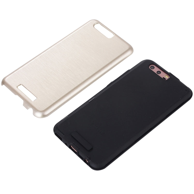 For Huawei  P10 Plus Metal Brushed Texture Protective Back Case