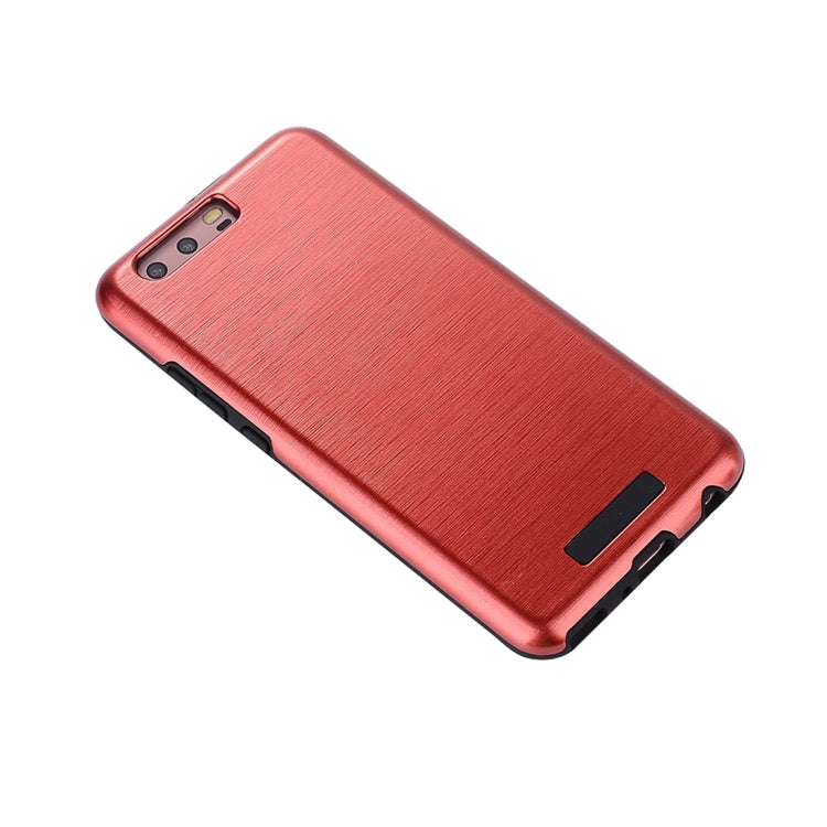 For Huawei  P10 Plus Metal Brushed Texture Protective Back Case