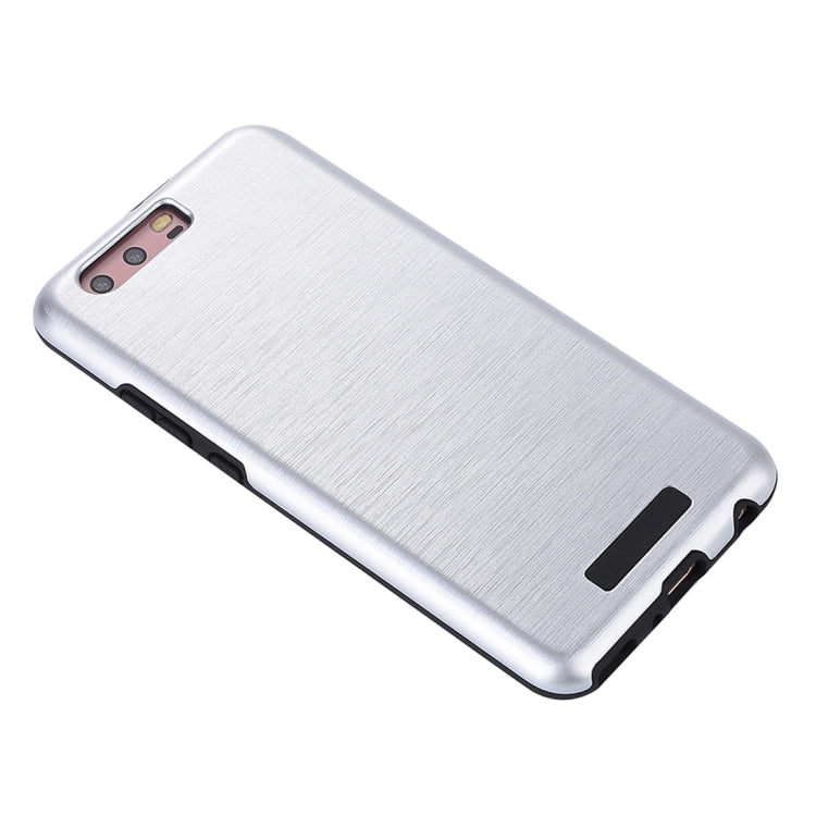 For Huawei  P10 Plus Metal Brushed Texture Protective Back Case