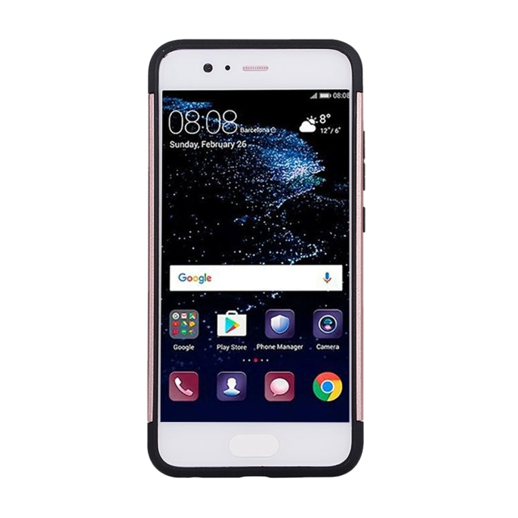 For Huawei  P10 Detachable Metal Brushed Texture Protective Back Case