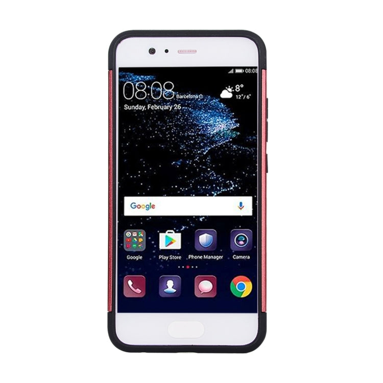 For Huawei  P10 Detachable Metal Brushed Texture Protective Back Case