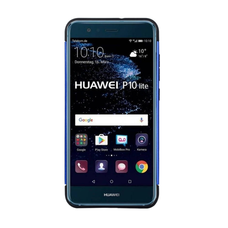 For Huawei  P10 Lite Detachable Metal Brushed Texture Protective Back Case