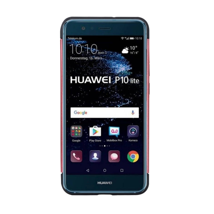 For Huawei  P10 Lite Detachable Metal Brushed Texture Protective Back Case