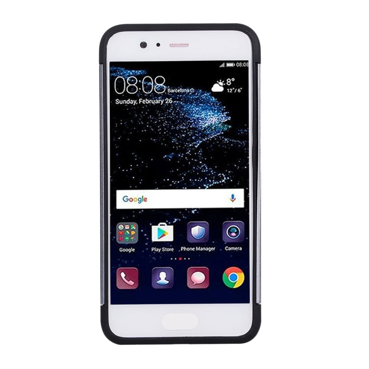 For Huawei  P10 Plus Detachable Metal Brushed Texture Protective Back Case