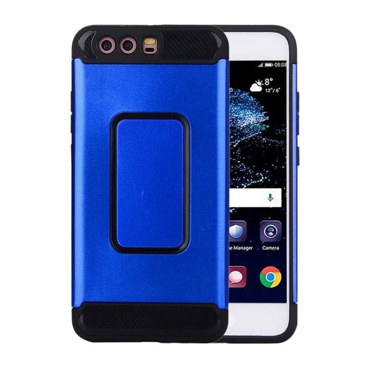 For Huawei  P10 Plus Detachable Metal Brushed Texture Protective Back Case