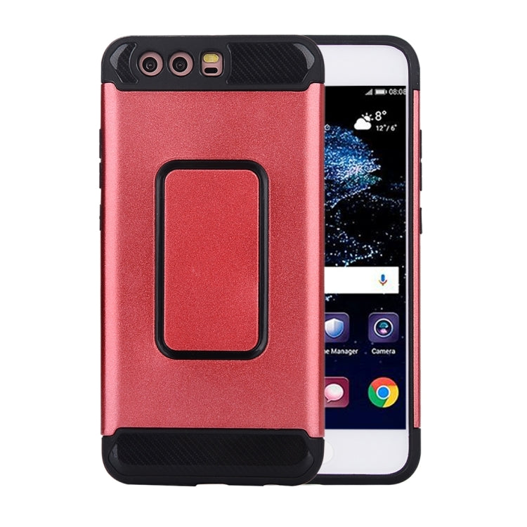 For Huawei  P10 Plus Detachable Metal Brushed Texture Protective Back Case