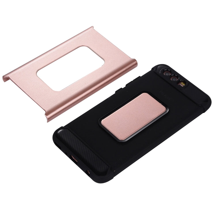 For Huawei  P10 Plus Detachable Metal Brushed Texture Protective Back Case