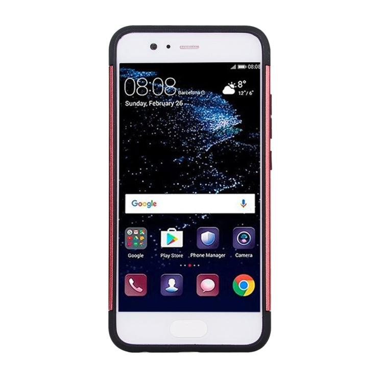 For Huawei  P10 Plus Detachable Metal Brushed Texture Protective Back Case