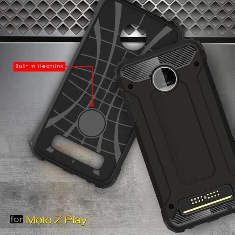 For Motorola Moto Z Play Armor TPU + PC Combination Case