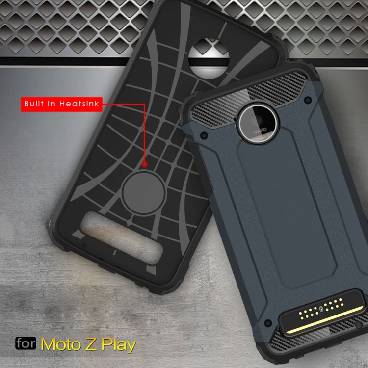 For Motorola Moto Z Play Armor TPU + PC Combination Case
