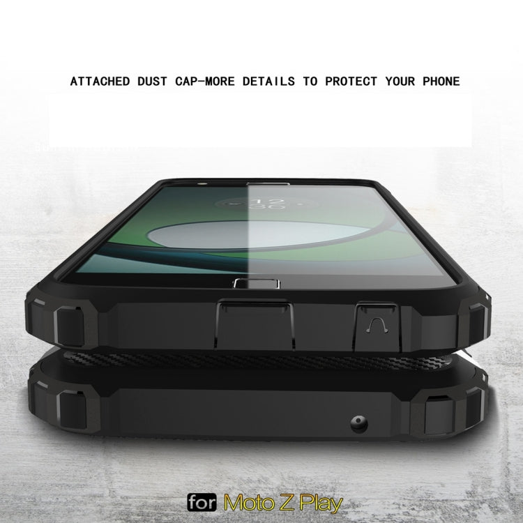 For Motorola Moto Z Play Armor TPU + PC Combination Case