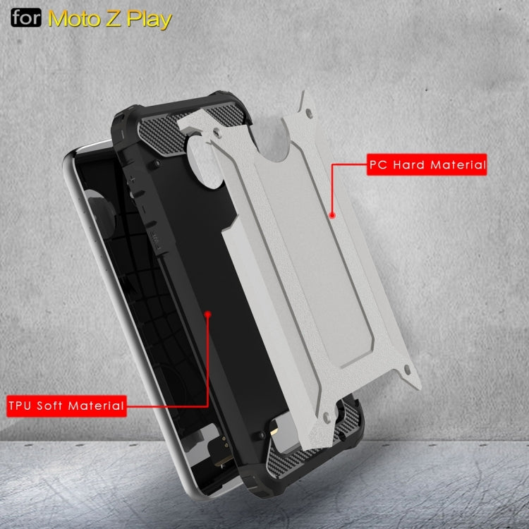 For Motorola Moto Z Play Armor TPU + PC Combination Case