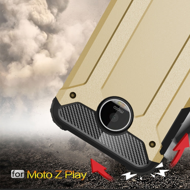 For Motorola Moto Z Play Armor TPU + PC Combination Case