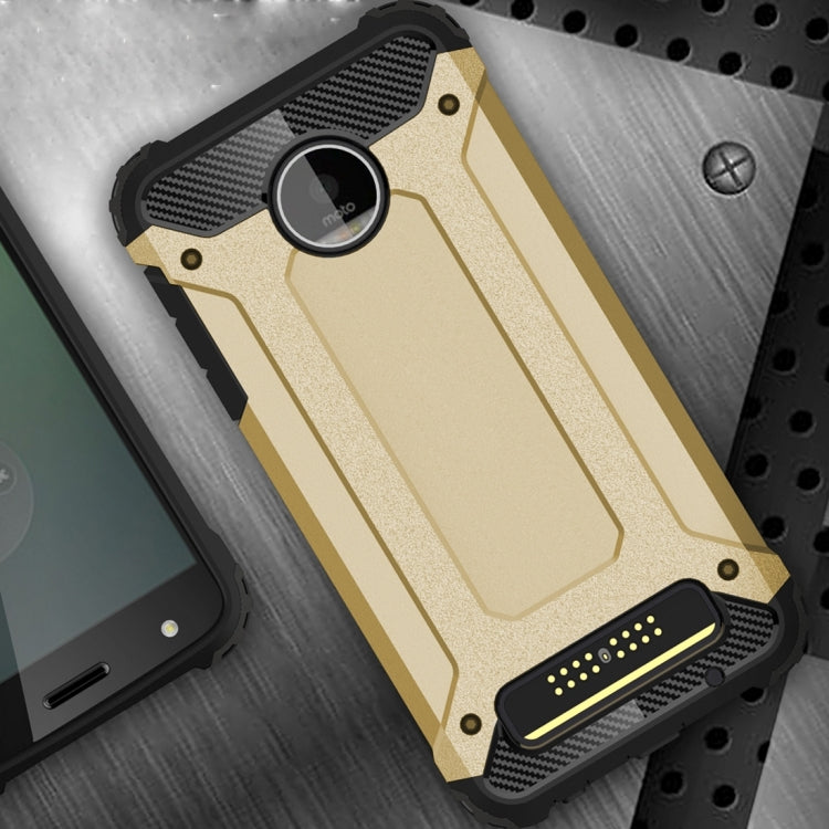 For Motorola Moto Z Play Armor TPU + PC Combination Case