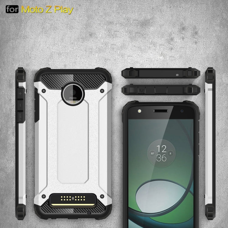 For Motorola Moto Z Play Armor TPU + PC Combination Case