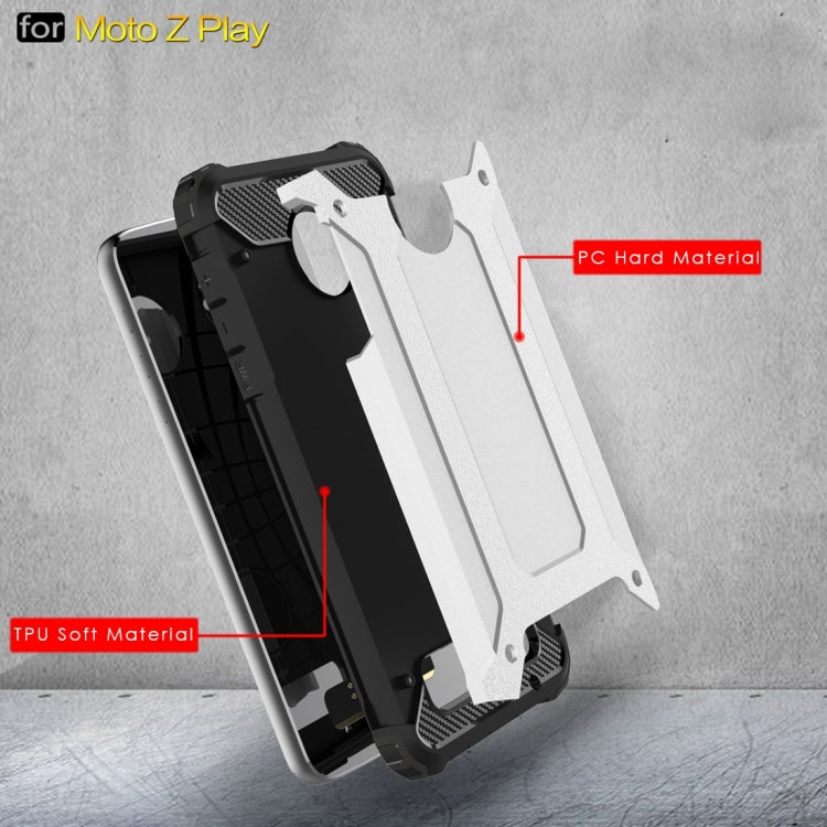 For Motorola Moto Z Play Armor TPU + PC Combination Case
