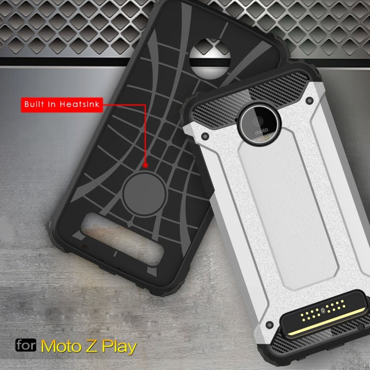 For Motorola Moto Z Play Armor TPU + PC Combination Case