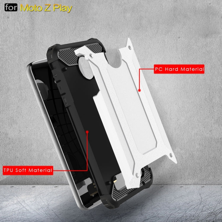 For Motorola Moto Z Play Armor TPU + PC Combination Case