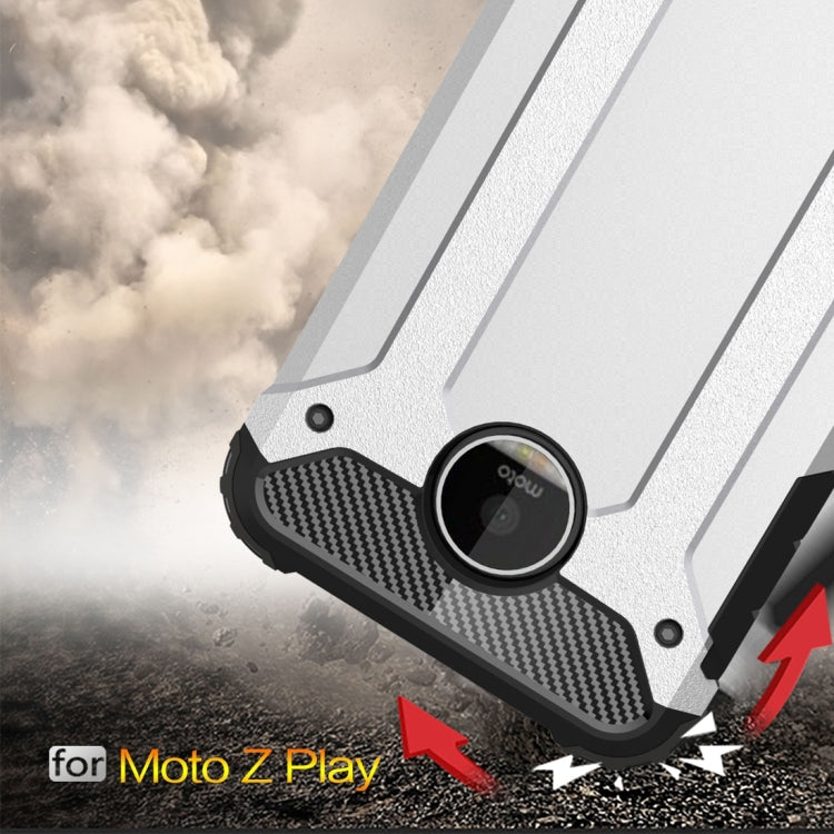 For Motorola Moto Z Play Armor TPU + PC Combination Case